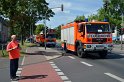 Unfall zwischen zwei KVB Bahnen Koeln Hoehenhaus Im Weidenbruch P066